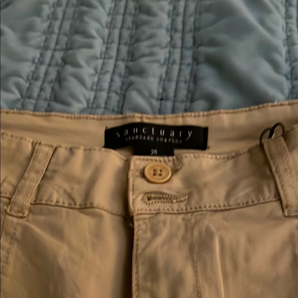 Sanctuary Tan Ankle Pants